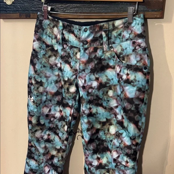 Under Armour Cold Gear Infrared Bubble Pattern Ski Pants Size Small - Picture 3 of 16